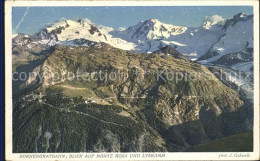 12336584 Gornergratbahn Monte Rosa Und Lyskamm Gornergrat Zermatt - Autres & Non Classés