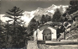 12336524 Saas-Fee Maria Zur Hohen Stiege Mischabelgruppe Saas-Fee - Autres & Non Classés