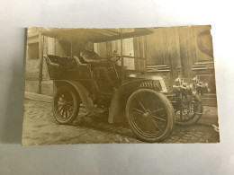 Automobile Voiture.carte Photo - Taxi & Fiacre