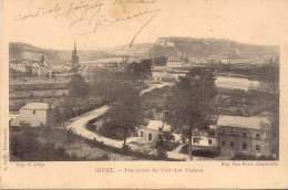 CPA - GIVET - VUE PRISE DU FORT DES VIGNES (CARTE PRECURSEUR) - Givet