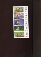 Belgie 4320 Gepersonaliseerde Zegel MNH Duostamps BD COMICS STRIPS DEER DUCK BIRDS RABBIT FOX SQUIRREL - Postfris