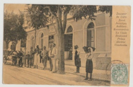 CPA-CRETE / Souvenir De Crète - La Canée, Boulevard Prince Héritier Constantin- Carte Glacée-Animée -Circulée -Bon état- - Grèce