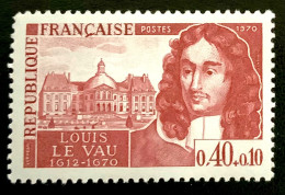 1970 FRANCE N 1623 LOUIS LE VAU - NEUF** - Unused Stamps