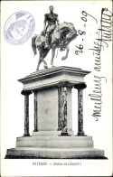 Postkarte Ostende Ostende Westflandern, Statue Von Leopold I - Otros & Sin Clasificación