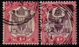 AFRIQUE CENTRALE BRIT. 1901 O - Andere & Zonder Classificatie