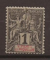 SPM - 1892 - N° 59 NEUF XX MNH - Nuevos