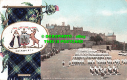 R550644 Edinburgh Castle. Argyle And Sutherland Highlanders. Esplanade - World