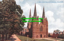 R550648 Lichfield Cathedral. From N. W. The Photochrom. Celesque Series - World