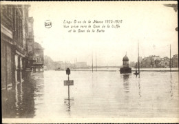 CPA Liège Lüttich Wallonien, Maas-Hochwasser 1925-1926, Quai De La Goffe, Quai De La Batte - Autres & Non Classés
