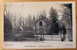 Carte Postale Affranchie Type Paix Oblitération Recette Auxiliaire Bignon-Mirabeau Loiret 1936 - 1921-1960: Période Moderne