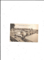 CARTE POSTALE 71 CHALON SUR SAONE LE NOUVEAU PONT VOYAGEE - Chalon Sur Saone