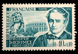 1970 FRANCE N 1624 PROSPER MERIMEE - NEUF** - Unused Stamps