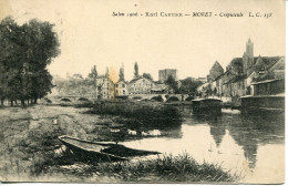 CPA - MORET - CREPUSCULE -  (SALON 1906 - KARL CARTIER) - Moret Sur Loing