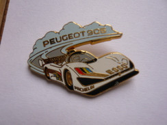 Pin S  ARTHUS BERTRAND PEUGEOT 905 MICHELIN ESSO - Arthus Bertrand