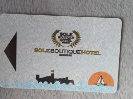 HOTEL KEYS - 2554 - TURKEY - SOLE BOUTIQUE HOTEL - Hotelkarten