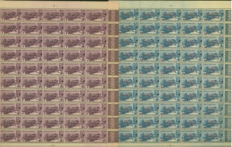Guadeloupe 1944- Colonie Française - Timbres Neufs. Yvert Nr.: 173/174. Feuille De 50. RARE EN FEUILLE¡¡¡ (EB) AR-02377 - Unused Stamps