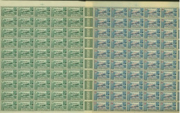 Nouvelle Calédonie 1944- Colonie Française - Timbres Neufs. Yvert Nr.: 246/247. Feuille De 50. RARE ¡¡¡ (EB) AR-02378 - Unused Stamps