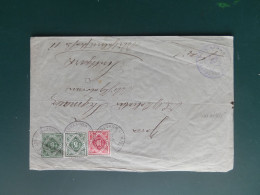 GROOT FORMAAT  LOT9/    ENVELOPPE 1896 - Entiers Postaux