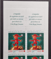 TIMBRE France CARNET CROIX-ROUGE Neuf - 1998 N° 2047 Timbres 3199a - Yvert & Tellier 2003 Coté 16 € - Croix Rouge