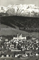 12335434 Einsiedeln SZ Blick Auf Das Kloster Alpenpanorama Einsiedeln - Other & Unclassified