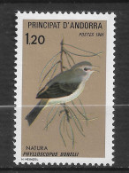 ANDORRE FRANÇAIS N° 294  " OISEAUX " - Oblitérés