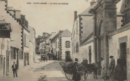 CPA29- PONT- CROIX- La Rue Du Collège - Pont-Croix