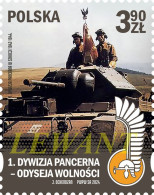 2024.04.30. 1st Polish Armoured Division - Odyssey Of Liberty - MNH - Ongebruikt