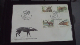 Local FDC WWF W.W.F. Vietnam Viet Nam With Perf Stamps 2000 : Sao La (Ms827)Item N° #257386756 - Viêt-Nam