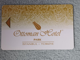 HOTEL KEYS - 2560 - TURKEY - OTTOMAN HOTEL ISTANBUL - Cartas De Hotels