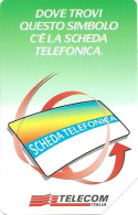 Italy: Telecom Italia - La Scheda Telefonica - Public Advertising