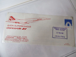 CONCORDE Dernier Vol CARACAS/PARIS 1982 - Concorde