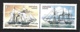 UKRAINE. N°501-2 De 2003. Bateaux Ukrainiens. - Ships