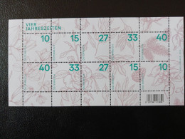 Austria 2024 Autriche Four Seasons Plants Make-Up Rate Stamps Flora Fiori Ms10v Mnh - Nuevos