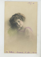 ENFANTS - LITTLE GIRL - MAEDCHEN - Jolie Carte Fantaisie Portrait Fillette - Portraits