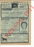 Publicité Vintage 1911 Aliments Pour Chiens Bisvigum Biscuits Achille Herson Monticone Griffons Vendéens Bassets - Pubblicitari