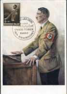 X0296 Germany Reich,maximum 28.4.1943 Braunau (Inn) 6+19,Unser Fuhrer Adolf Hitler Bannt Bolschewismus,mi-694 - Covers & Documents