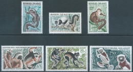 MADAGASCAR - Repoblika Malagasy,1961 Airmail - Protection Of Wildlife - Lemurs,MNH - Madagaskar (1960-...)