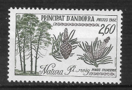 ANDORRE FRANÇAIS N° 307 "   FAUNE ET FLORE " - Usati