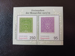 Austria 2024 Autriche DEFINITIVE 1917 1919 Coats Arms Austrian Monarchy Ms2v Mnh - Unused Stamps