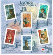 FRANCE: Romans Célèbres De Victor Hugo,Alexandre Dumas,Colette,Emile Zola,etc B-F Neuf ** (M/S Mint MNH **) - Writers