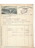 Facture Illustrée 1920 + Descriptif  / 75018 PARIS 83 SAINT OUEN / Ecrémeuses DIABOLO / STOCKOLM - 1900 – 1949