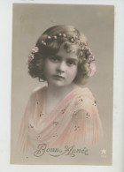 ENFANTS - LITTLE GIRL - MAEDCHEN - Jolie Carte Fantaisie Fillette Et Fleurs - Abbildungen