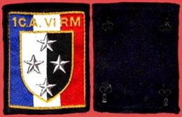 ** ECUSSON  1  C. A. - VI  R. M. ** - Blazoenen (textiel)