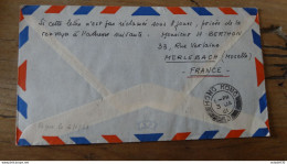 Flight Cover From FRANCE To HONG KONG, Boeing, 1960-1961 .......... BOITE1 ....... 188 - Covers & Documents