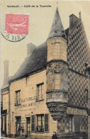 VERNEUIL - Café De La Tourelle - Carte Dite  Toilé - Verneuil-sur-Avre