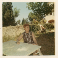 PHOTO ORIGINALE AL 2 - FORMAT 8.8 X 8.8 - ALPES MARITIMES - BIOT - LA VALLEE VERTE - 1970 - Places