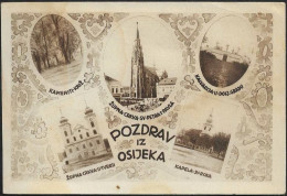 Croatia-----Osijek-----old Postcard - Croatie