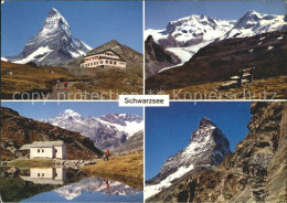 12330123 Schwarzsee Zermatt VS Hotel Monte Rosa Kapelle Matterhorn Zermatt - Autres & Non Classés