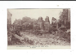 55 Apremont Une Rue 1918 Photo Marcel Delboy Non Circulé - Other & Unclassified