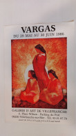 Affiche VARGAS Galerie D'art De Villefranche 1986 - Afiches